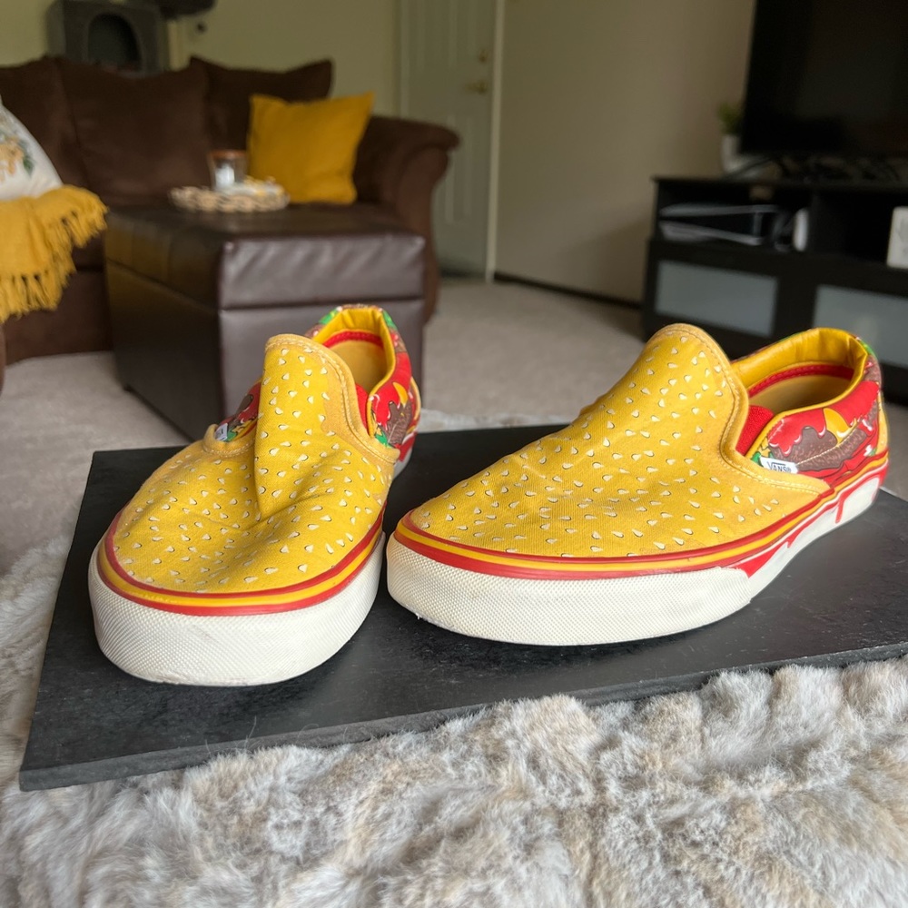 Vans Cheeseburger Slip-Ons